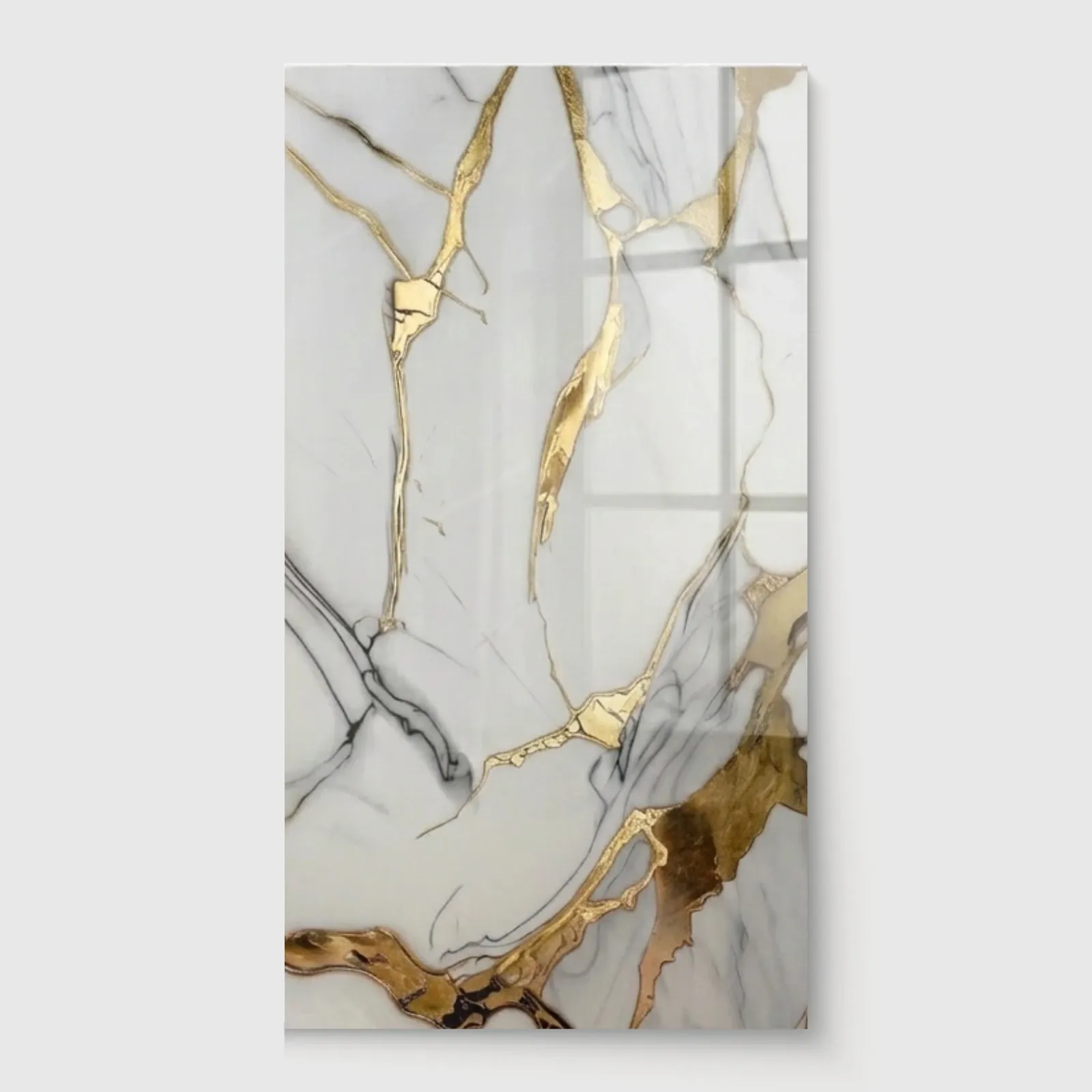 Panel PVC Gold — White Gold